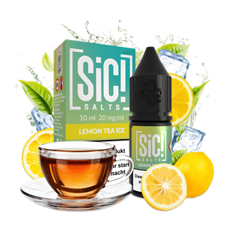 SIC Salts - Lemon Tea Ice - 10 ml Nikotinsalz Liquid