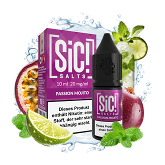 SIC Salts - Passion Mojito - 10 ml Nikotinsalz Liquid