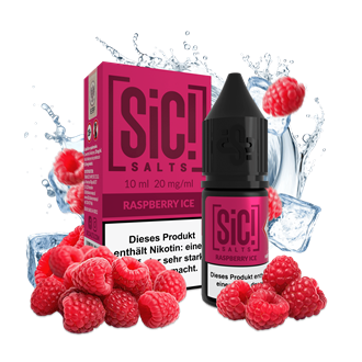 SIC Salts - Raspberry Ice - 10 ml Nikotinsalz Liquid