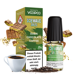 Icewave by Voopoo - Dubay Chocolate Coffee - 10 ml Nikotinsalz Liquid