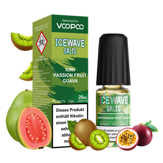 Icewave by Voopoo - Kiwi Passion Fruit Guava - 10ml Nikotinsalz Liquid