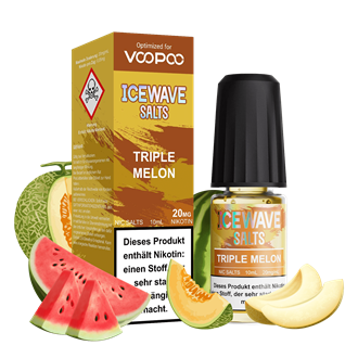 Icewave by Voopoo - Triple Melon - 10 ml Nikotinsalz Liquid
