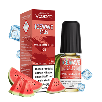 Icewave by Voopoo - Watermelon Ice - 10 ml Nikotinsalz Liquid