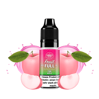 Dinner Lady Fruit Full - Pink Apple - 10 ml Nikotinsalz Liquid
