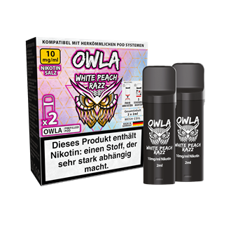 OWL - OWLA - White Peach Razz Pod - 2er Pack