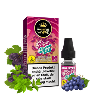 Holster Vape - Grpe Mnt - 10 ml Nikotinsalz Liquid