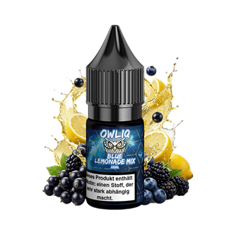 OWLIQ - Blue Lemonade Mix - 10 ml Nikotinsalz Liquid