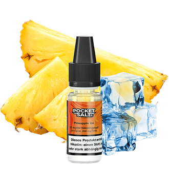 Drip Hacks Pocket Salt - Pineapple Ice - 10 ml Nikotinsalz Liquid