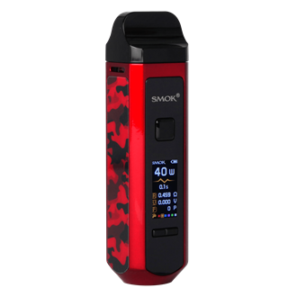 BB-Ware SMOK RPM 40 Kit - Pod System - 1500 mAh -4,5 ml  Col_Smok red camouflage