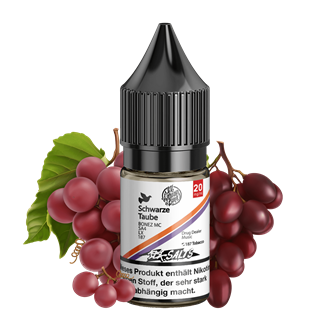 187 Strassenbande -  Schwarze Taube - 10 ml Nikotinsalz Liquid