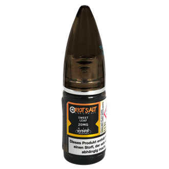 Riot Squad - Sweet Leaf - 20 mg/ml - Hybrid Nic Salt - 10 ml 