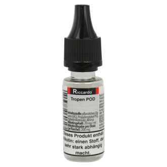 Riccardo E-Liquid - Tropen Pod - 10 ml Hybrid-Nikotinsalz