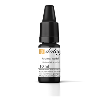 Dolcefumo - Waffel - 10 ml E-Liquid