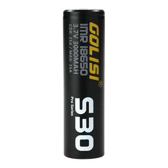 Golisi 18650 Akku S30 - 3000 mAh - 3,7 V - 25 A