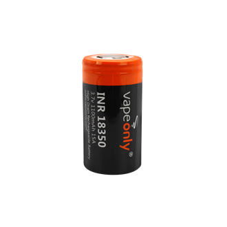 Vape Only INR 18350 Akkuzelle - 15 A  1100 mAh - 3,7 V 
