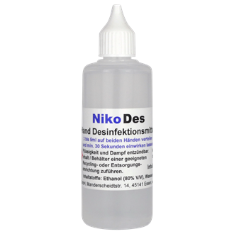 Hand Desinfektionsmittel 100 ml Schnelldesinfektion 