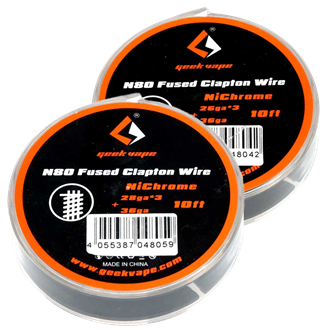 GeekVape NI80 Fused Clapton Draht - 3 m - 26 ga - 28 ga 