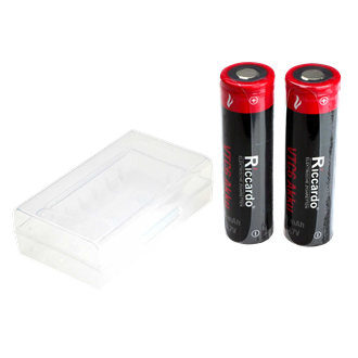 2er Set Riccardo 18650 VTC6 3000mAh (30A) + Akkubox 