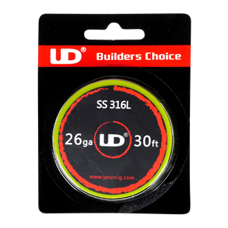UD Edelstahl Draht (SS316L) - 9 m Rolle