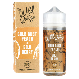 Wild Roots - Gold Dust Peach - 100 ml E-Liquid