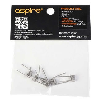 Aspire Cleito prebuilt Coils - vorgefertigt - 6 St�ck 