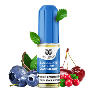 Bar Juice 5000 - Blueberry Cherry Cranberry - 10 ml Nikotinsalz Liquid