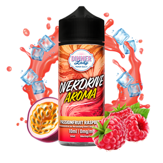 Dinner Lady Overdrive - Passionfruit Raspberry - 10 ml Longfill