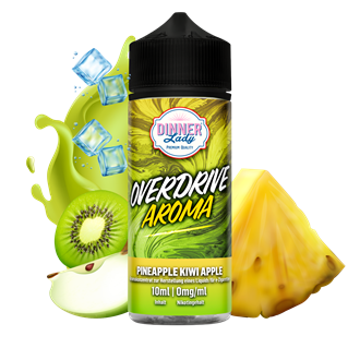Dinner Lady Overdrive - Pineapple Kiwi Apple - 10 ml Longfill