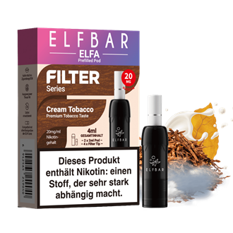 ELF Bar ELFA Filter - Cream Tobacco Tobacco Pod -2er Pack