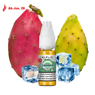 ELF Bar Elfliq - Cactus Ice - 10 ml Nikotinsalz Liquid