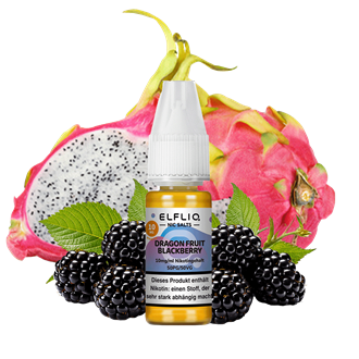 ELF Bar Elfliq - Dragon Fruit Blackberry - 10 ml Nikotinsalz Liquid