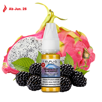 ELF Bar Elfliq - Dragon Fruit Blackberry - 10 ml Nikotinsalz Liquid