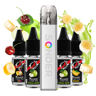 GeekVape / Riccardo Bundle 2 - Sonder Q2 + 4 E-Liquids