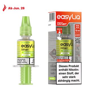 Grabit EasyLiQ - Green Grape Ice - 10 ml Nikotinsalz Liquid