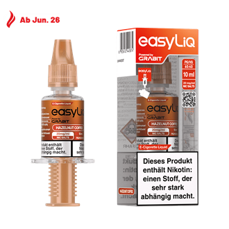 Grabit EasyLiQ - Hazelnut Coffee - 10 ml Nikotinsalz Liquid