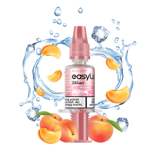 Grabit EasyLiQ - Peach Ice - 10 ml Nikotinsalz Liquid