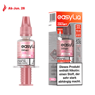 Grabit EasyLiQ - Peach Ice - 10 ml Nikotinsalz Liquid