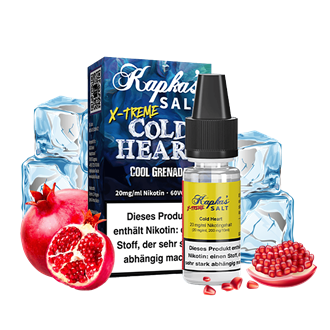 Kapkas Flava Xtreme -  Cold Heart - 10 ml Nikotinsalz Liquid
