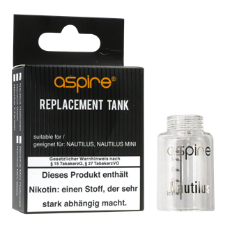 Aspire Nautilus Ersatztank aus Glas