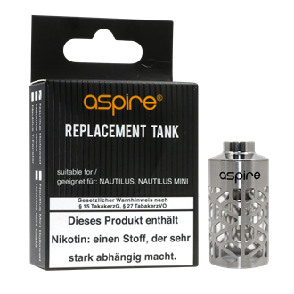 Aspire Nautilus Mini Hollowed Design Stahltank