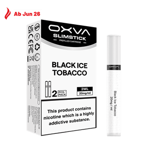 OXVA SlimStick Einweg Pod - Black Ice Tobacco - 2er Pack