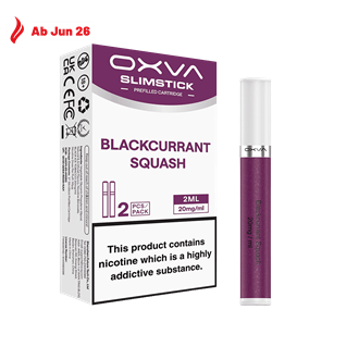 OXVA SlimStick Einweg Pod - Blackcurrant Splash -2er Pack