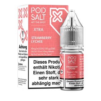 Pod Salt Xtra - Strawberry Lychee - 10 ml Nikotinsalz Liquid