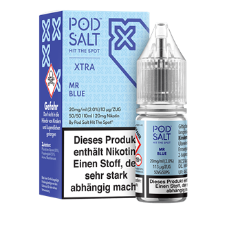 Pod Salt Xtra - Mr Blue - 10 ml Nikotinsalz Liquid