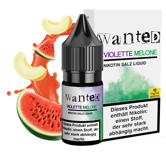 Wanted - Violette Melone - 10 ml Nikotinsalz Liquid