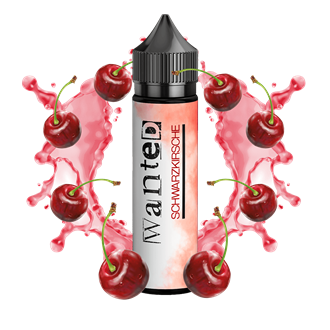 Wanted Aroma - Schwarzkirsche - 10 ml Longfill